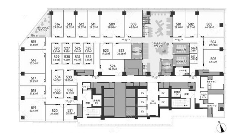 ビル図面:クリックで拡大表示